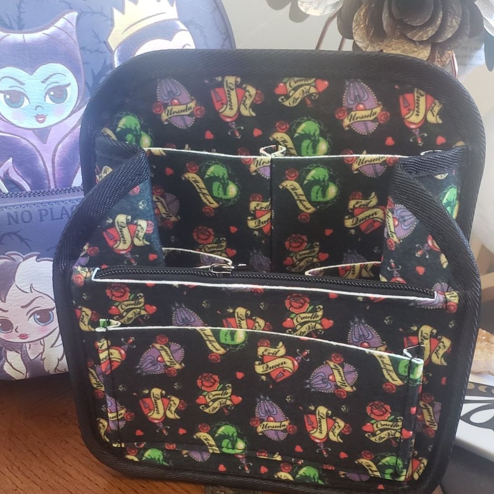 Loungefly Disney Villains Backpack Organizer *SMALL FLAW